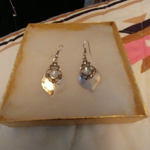 Silver 💐 hippie 💐 earrings